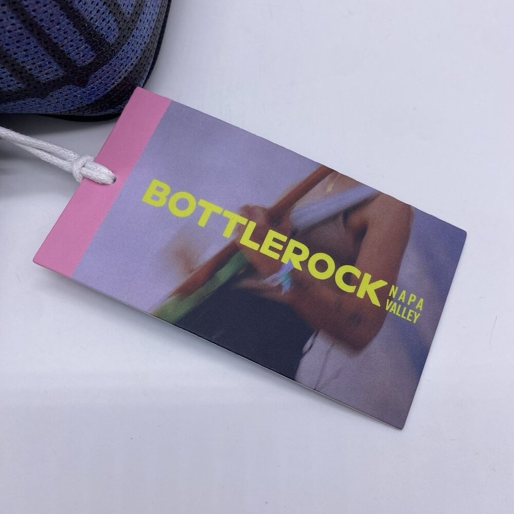 Rareform Bottlerock Festival Napa Repurposed Billboard Belt Bag Fanny Pack Sling - Picture 6 of 15